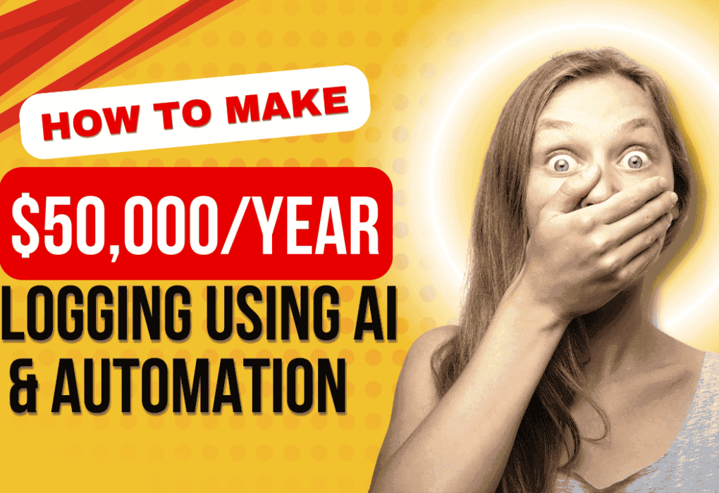 How to Make $50,000/Year Blogging Using AI & Automation (step-by-step course)
