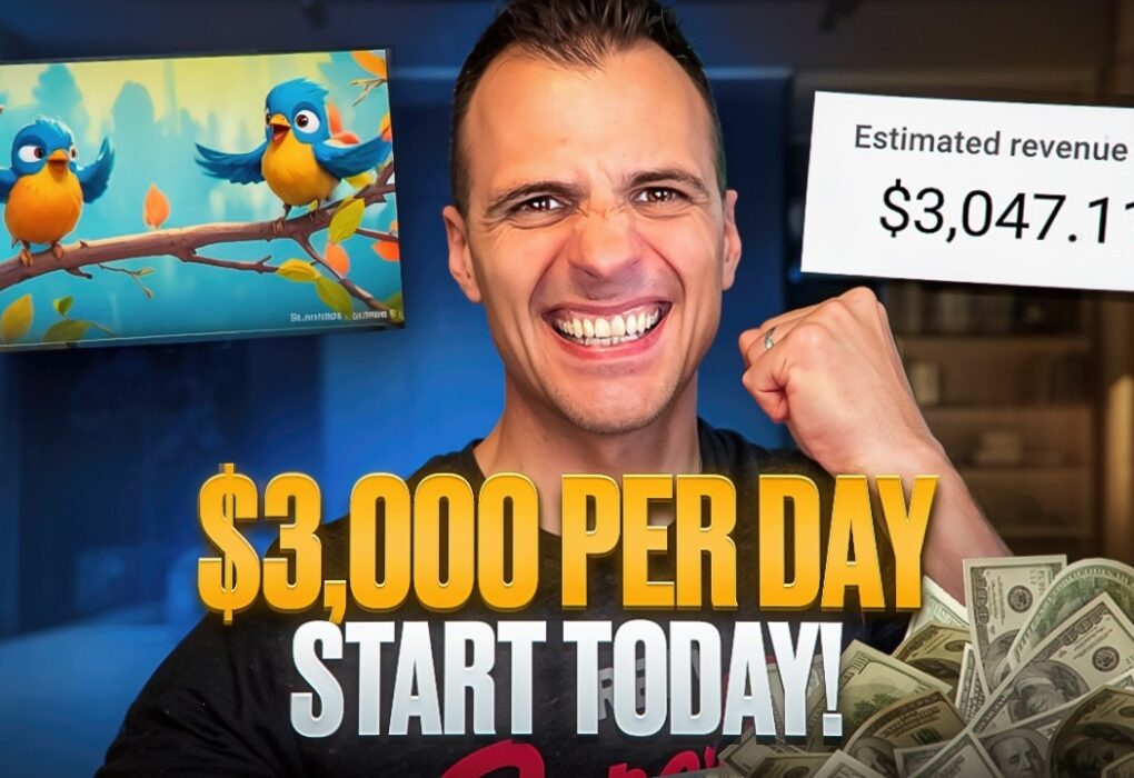 Earn $20,000 Per Month - Create AI Animated Story Videos (100% FREE)